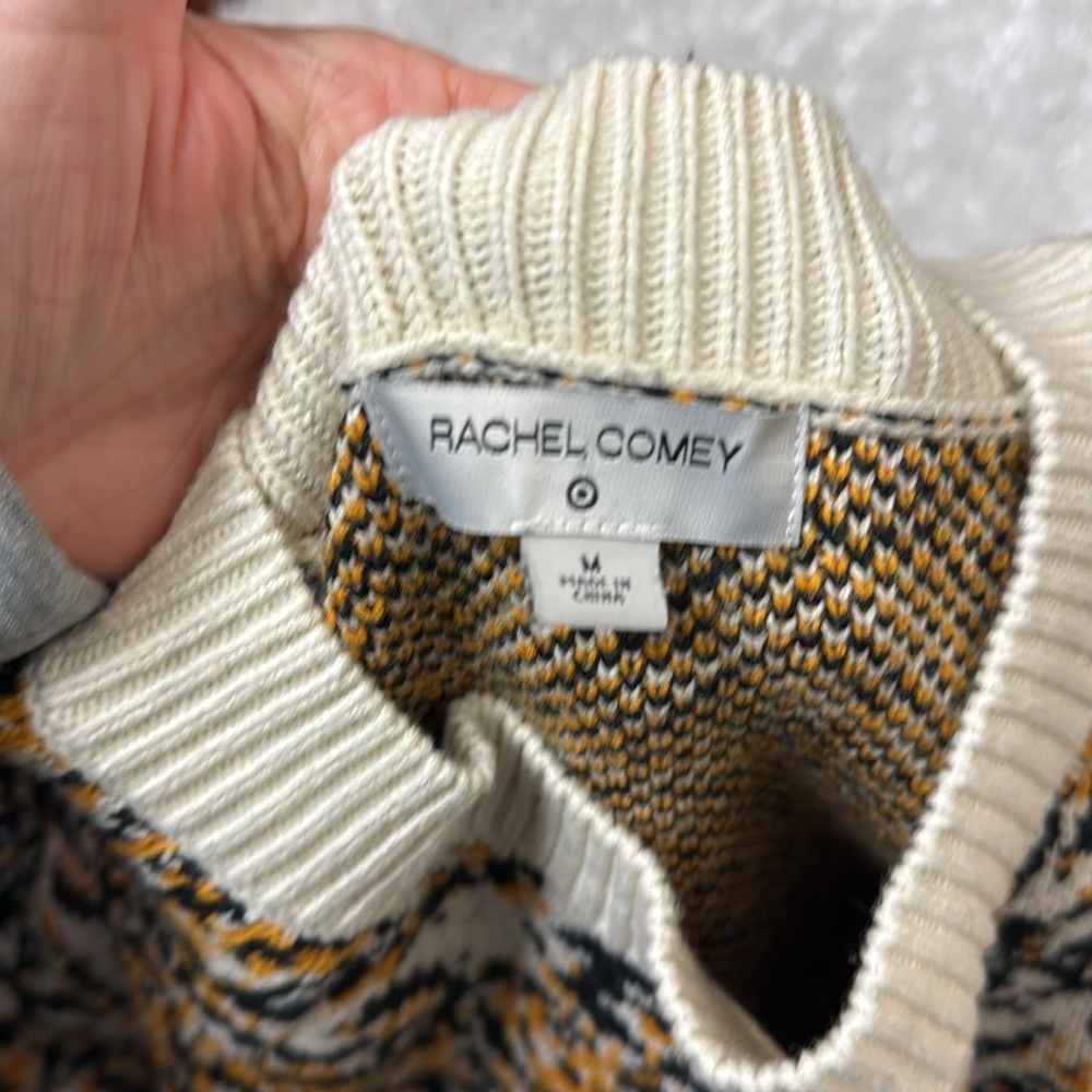 Rachel Comey sweater animal print size M - Picture 3 of 4